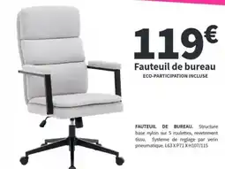 Conforama Fauteuil de bureau offre
