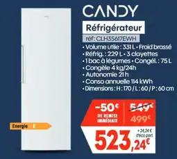 Pro&Cie CANDY Réfrigérateur offre