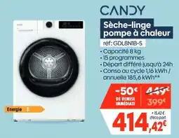 Pro&Cie CANDY Sèche-linge pompe à chaleur offre