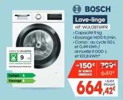 Pro&Cie BOSCH Lave-linge offre