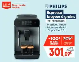 Pro&Cie PHILIPS Espresso broyeur à grains offre
