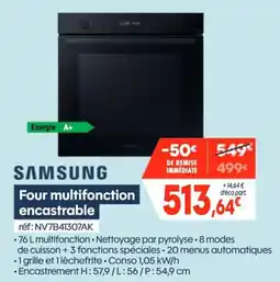 Pro&Cie SAMSUNG Four multifonction encastrable offre