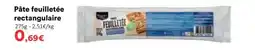 Hmarket Pâte feuilletée rectangulaire offre