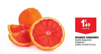 ALDI Oranges Sanguines offre
