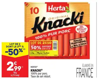 ALDI Knacki offre