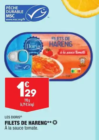 ALDI Filets de Hareng offre