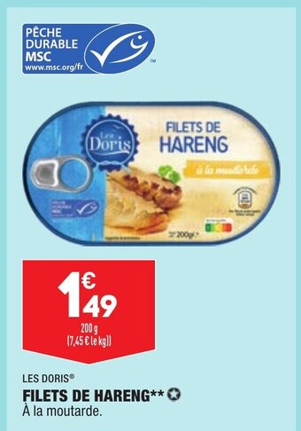 ALDI Filets de Hareng offre