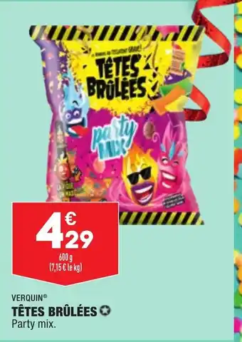 ALDI Têtes Brulées offre