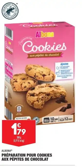 ALDI Préparation Pour Cookies offre