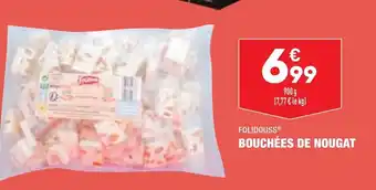 ALDI Bouchées de Nougat offre