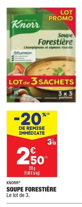 ALDI Soupe Forestière offre