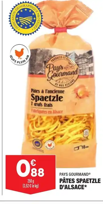 ALDI Pâtes Spaetzle offre