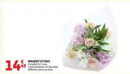 Auchan BOUQUET 15 TIGES offre