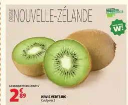 Auchan KIWIS VERTS BIO offre
