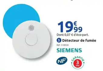 SIEMENS Détecteur de fumée