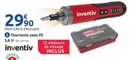 Mr Bricolage inventiv Tournevis sans fil offre
