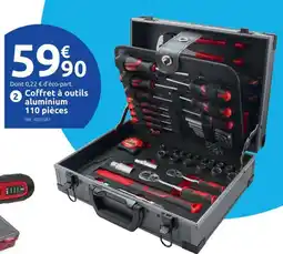 Mr Bricolage Coffret à outils aluminium offre