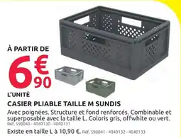 Mr Bricolage SUNDIS CASIER PLIABLE offre