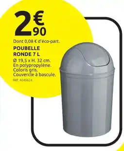 Mr Bricolage POUBELLE RONDE 7 L offre
