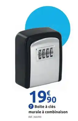 Mr Bricolage Boîte à clés murale à combinaison offre