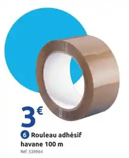 Mr Bricolage Rouleau adhésif havane offre