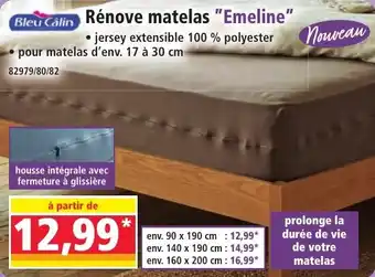 Bleu Câlin Rénove matelas "Emeline"