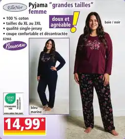 Norma ElleNor Pyjama "grandes tailles" femme offre