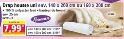 Norma Drap housse uni offre