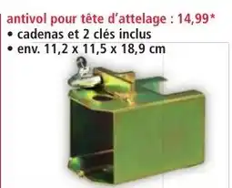 Norma antivol pour tête d'attelage offre