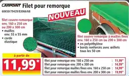 Norma Carpoint filet pour remorque offre