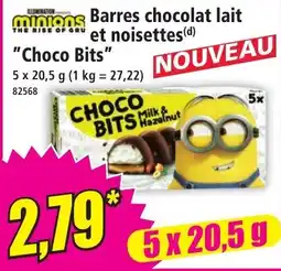 Norma Minions Choco Bits offre