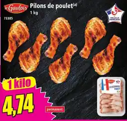 Norma le Gaulois Pilons de poulet offre