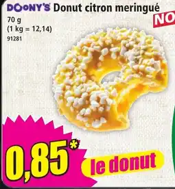 Norma DOONY'S Donut citron meringué offre