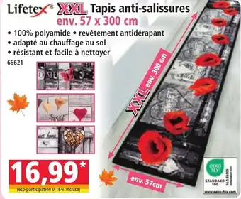 Lifetex Tapis anti-salissures