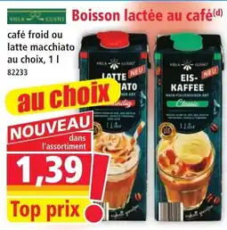 Norma Villa Gusto Boisson lactée au café offre