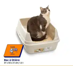 Action Bac à litière offre