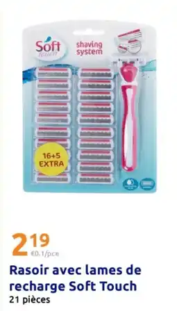 Action Soft Touch Rasoir offre