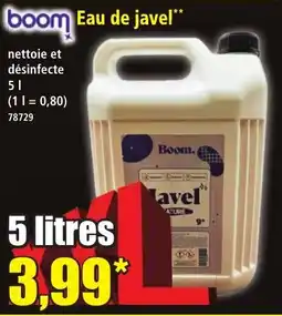Norma Boom Eau de javel offre