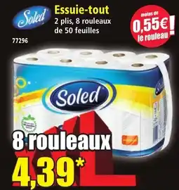 Norma Soled Essuie-tout offre