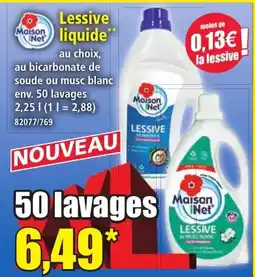 Norma Maison Net Lessive liquide offre