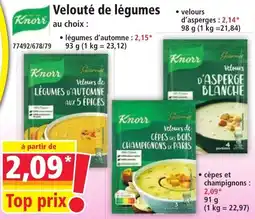 Norma Knorr Velouté de légumes offre