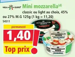 Norma Villa Gusto Mini mozzarella offre