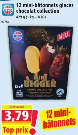 Norma RIVA mini-bâtonnets glacés offre