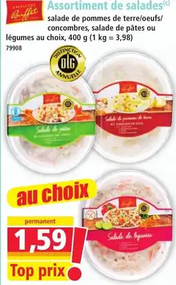 Norma Buffet Assortiment de salades offre