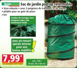 Norma WINDHAGER Sac de jardin pop-up refermable offre