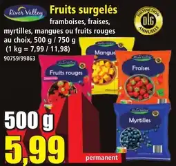 Norma River Valley Fruits surgelés offre