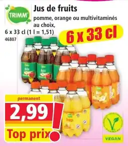 Norma TRIMM Jus de fruits offre