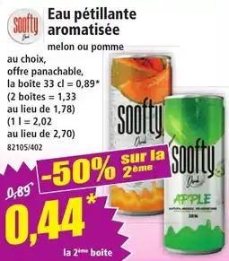 Norma Soofty Eau pétillante aromatisée offre