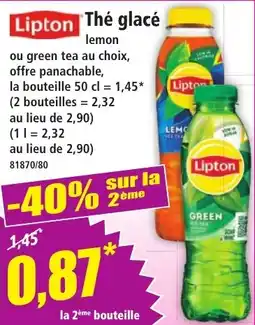 Norma Lipton Thé glacé offre