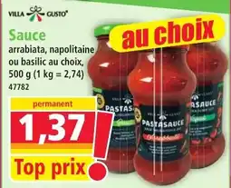 Norma Villa Gusto Sauce offre